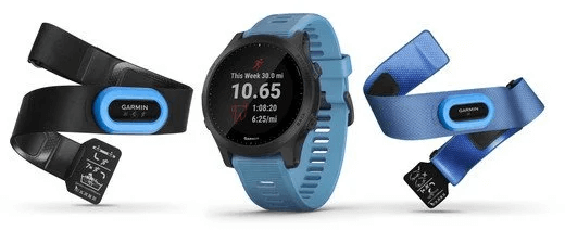 Forerunner 945 Triathlon bundle z dodatkowymi pasami tętna